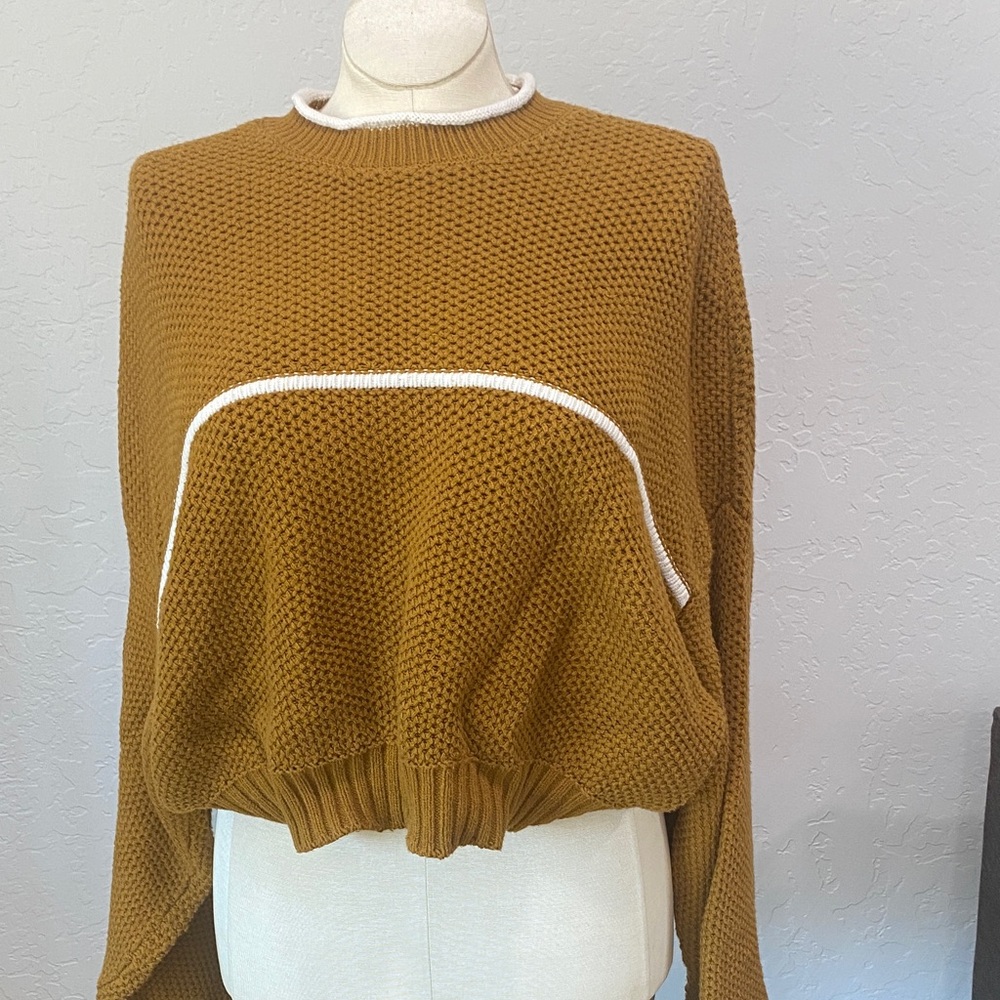 RVCA Cozy Mustard Sweater XL